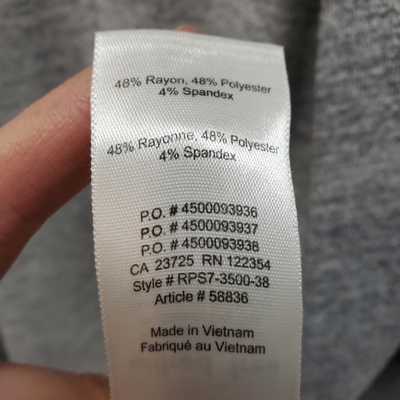 Aritzia Wilfred Free Zlata Sweater in Heather Gray size small - Picture 7 of 8